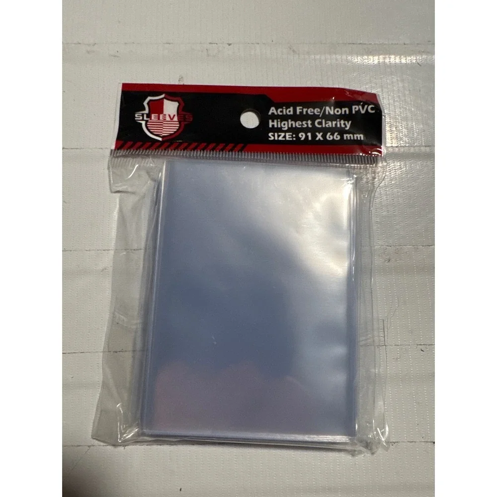 8 Bags of Sleeves Card Protectors &‎ 9-Pocket Pages Clear 91x66mm Acid Free